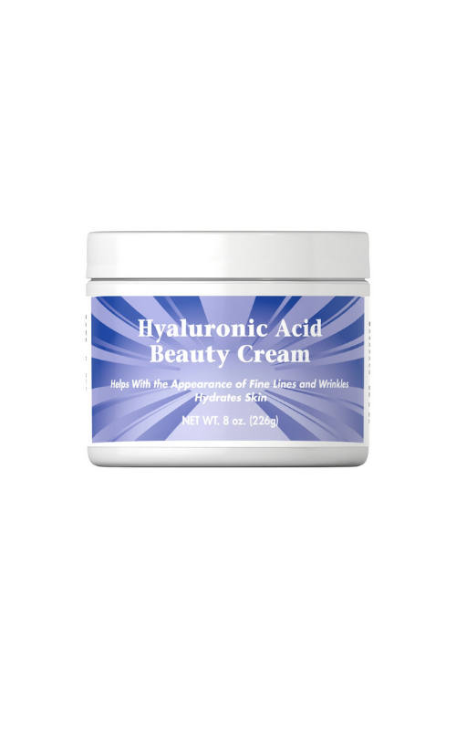 Hyaluronic Acid Beauty Cream 4 Oz. (113g)